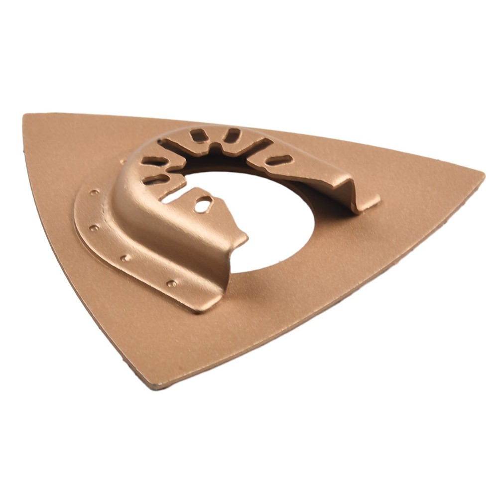 Oscillating Multitool Triangular Carbide Grit Rasp Blade Grout.Removal