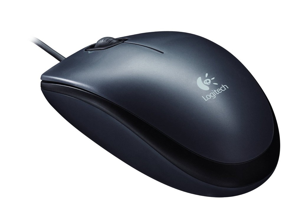 Logitech M100 Mouse - Corded USB Mouse