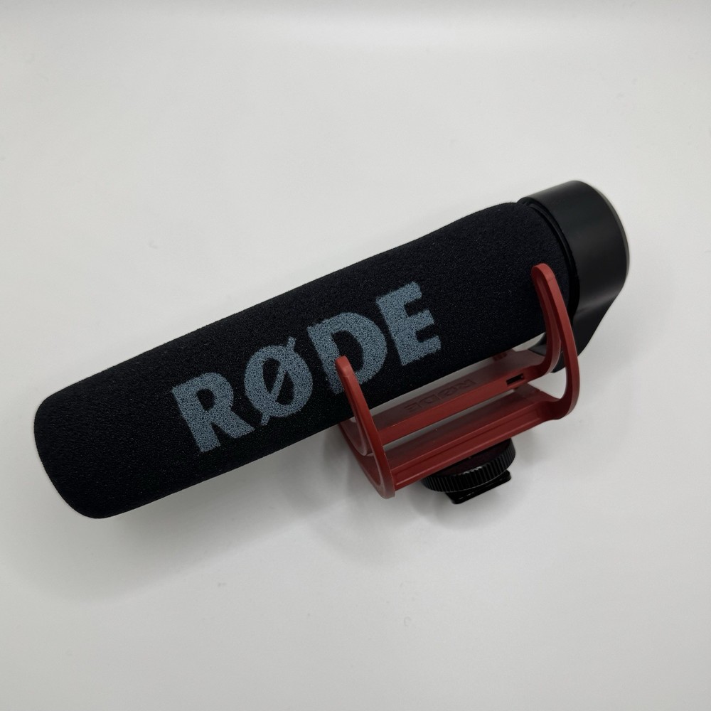 Rode VideoMic GO On-Camera Microphone 3.5mm missing auxiliary cable tested works