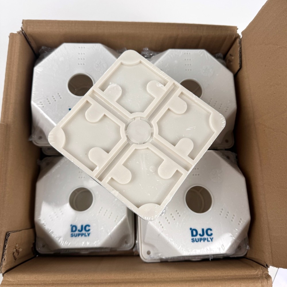 Security Camera Junction Box, Universal IP Camera Mount Bracket Outdoor, 8 Pack