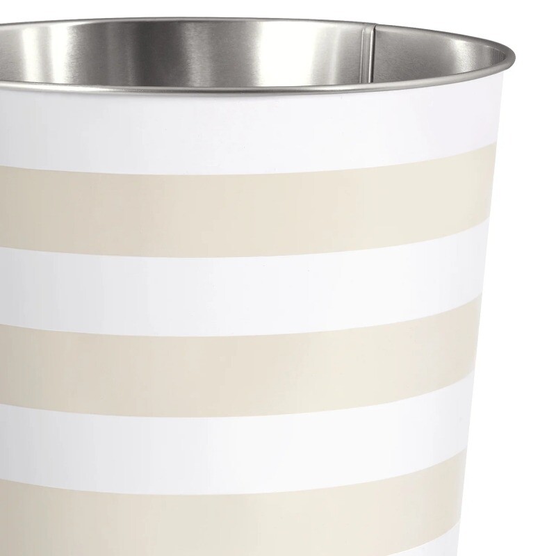 Mainstays Stripe Waste Can