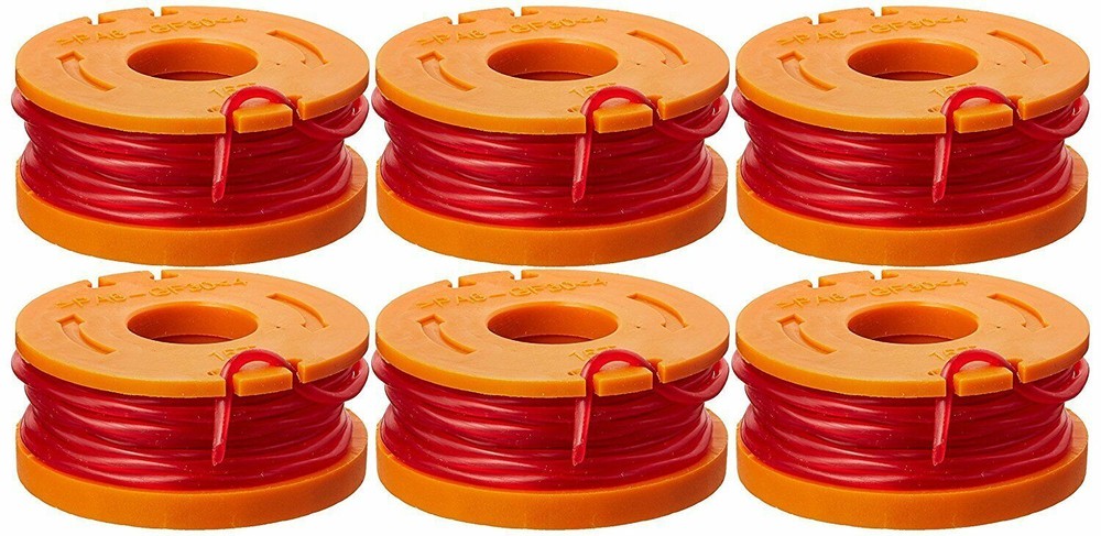 WORX WA0010 (6) Pack Replacement Spools for Worx GT