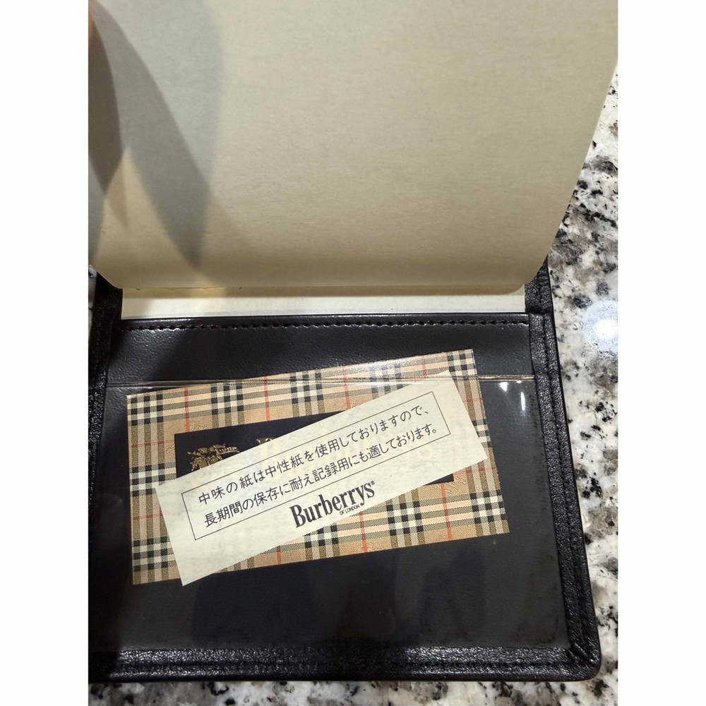Burberrys Plaid Notebook Cover
