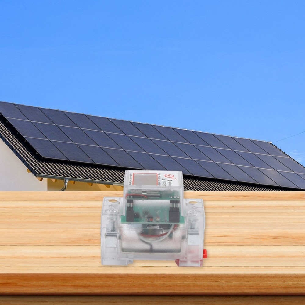 80A Maximum Current Single Phase Energy Meter kWh Voltage Current Power