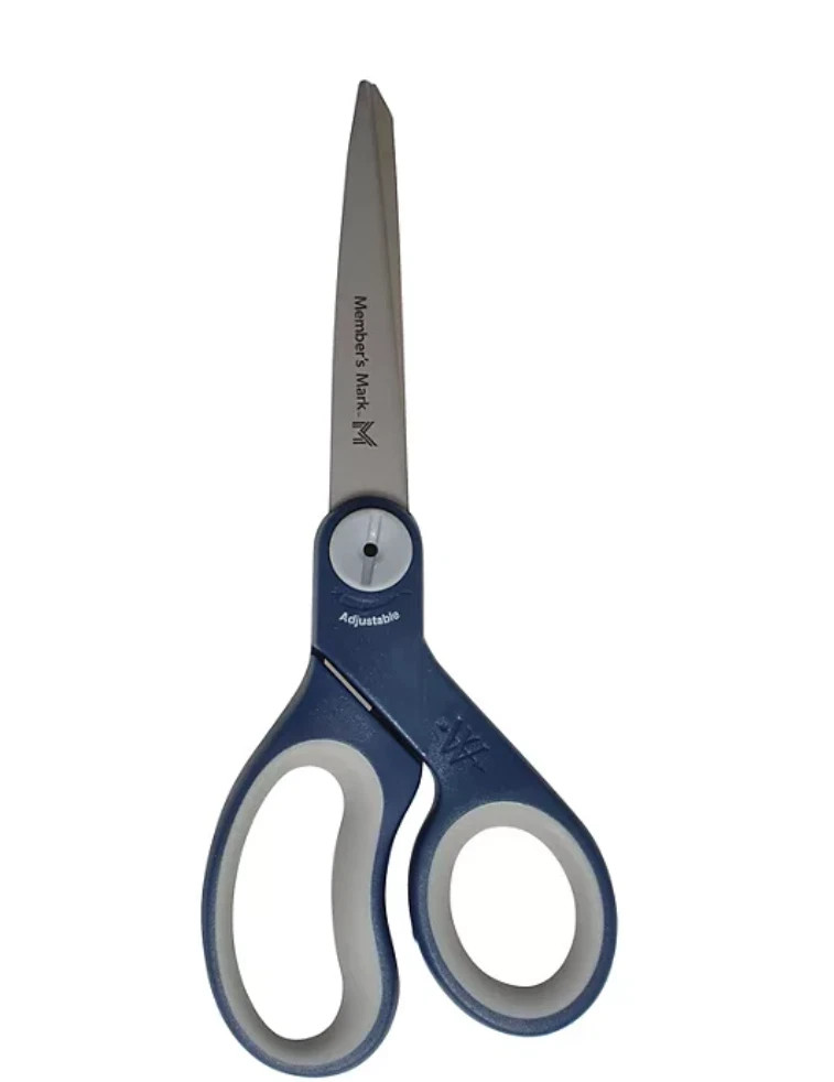 Member's Mark Anti-Microbial Scissors with Box Cutter – Safe & Versatile Tool