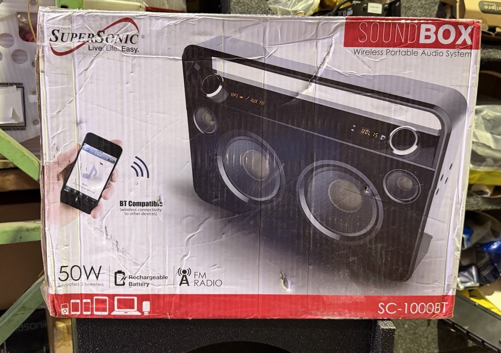 Supersonic Bluetooth Speaker