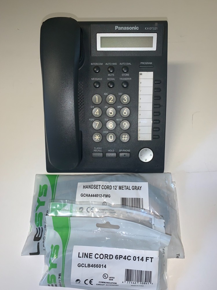 PANASONIC KX-DT321-B DISPLAY PHONE