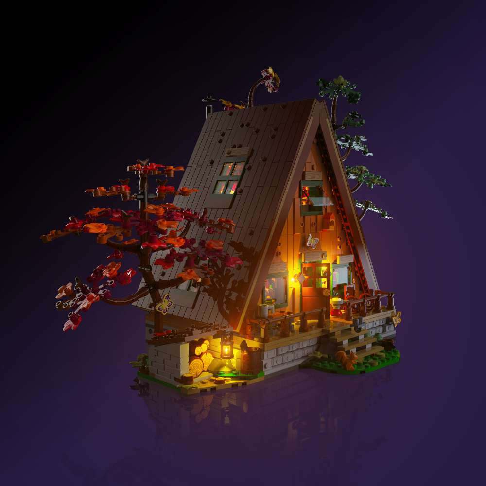 LMB 2.0 Light Kit for LEGO A-Frame Cabin #21338