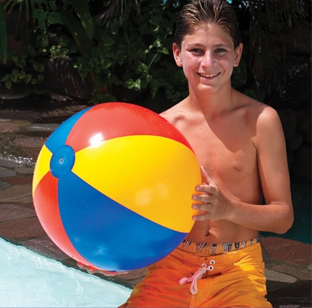 Swimline 24" Panel Beach Ball (Choose Pack Size)