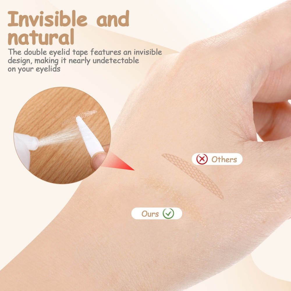 240 Pcs Comfortable Eyelid Double Tape Invisible