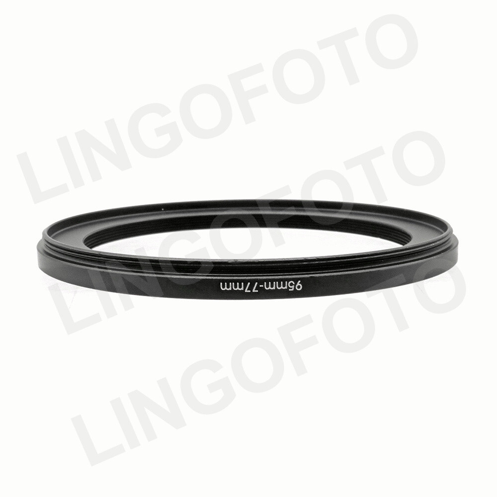 95-77mm StepDown Metal Lens Adapter Filter Ring