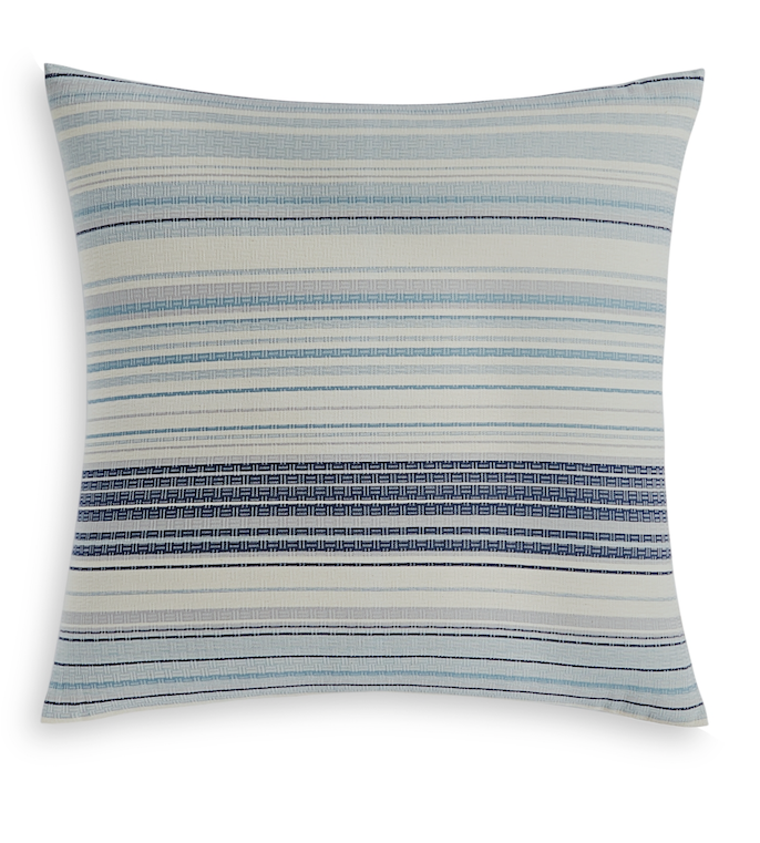 Oake Yarn Dye Stripe Single Sham Standard Cotton