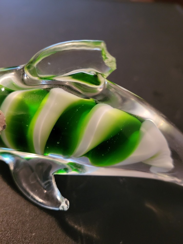 murano glass dolphin