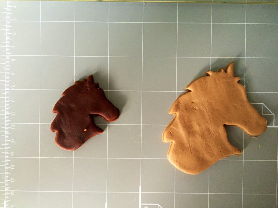 Horse Head Cookie - Select Your Own Size