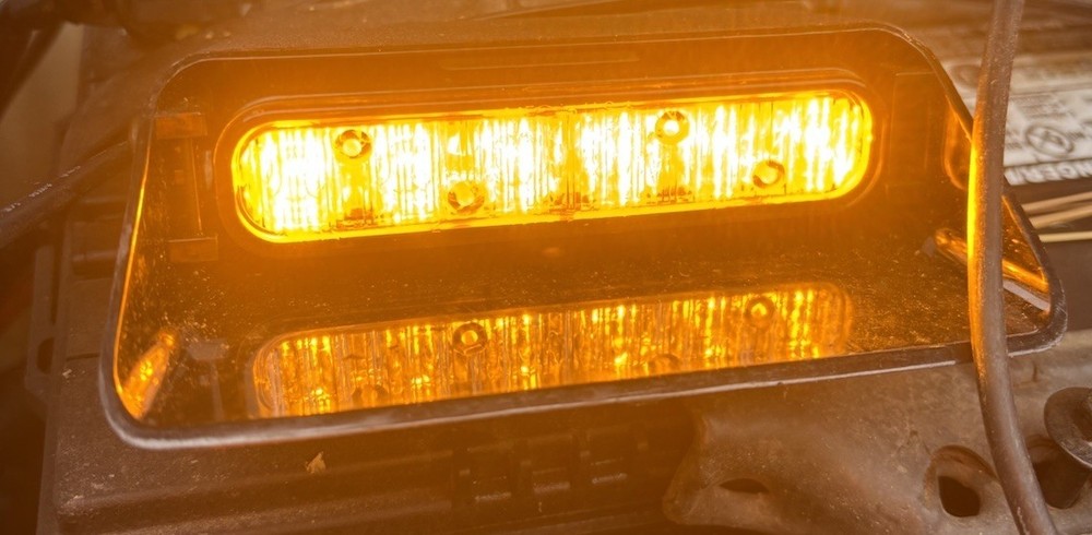 2 Whelen Sfiona SpitFire Ion Super LED Dash Light Amber