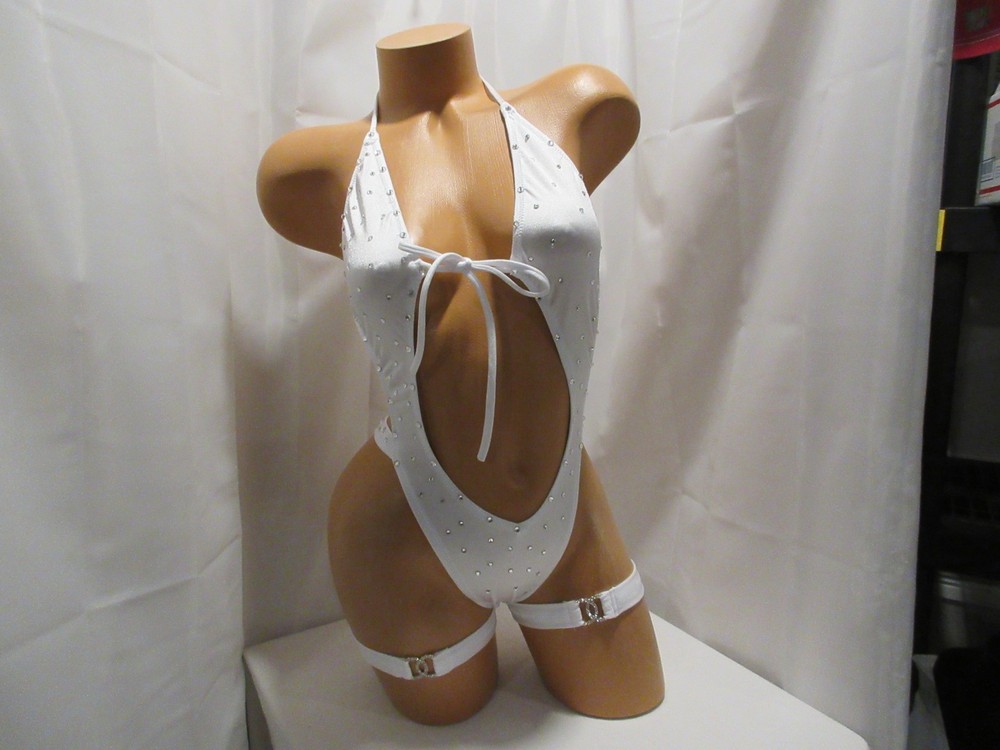 stripper DANCE wear WHITE  2 pcs