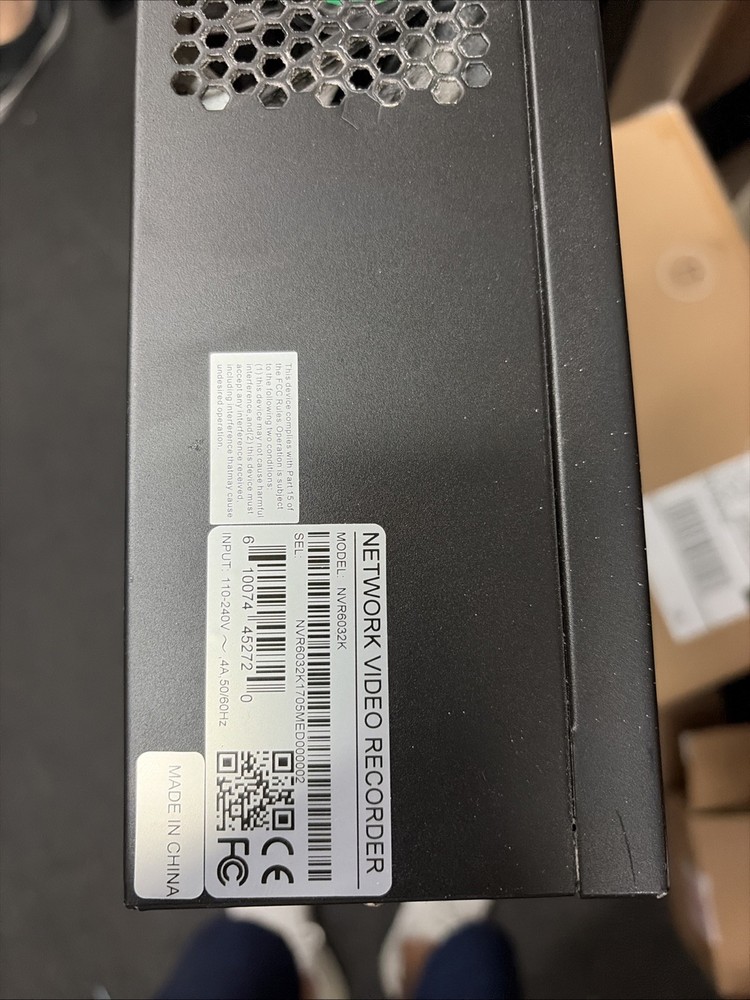 IC Realtime NVR 6032K With 3 Hard Drives