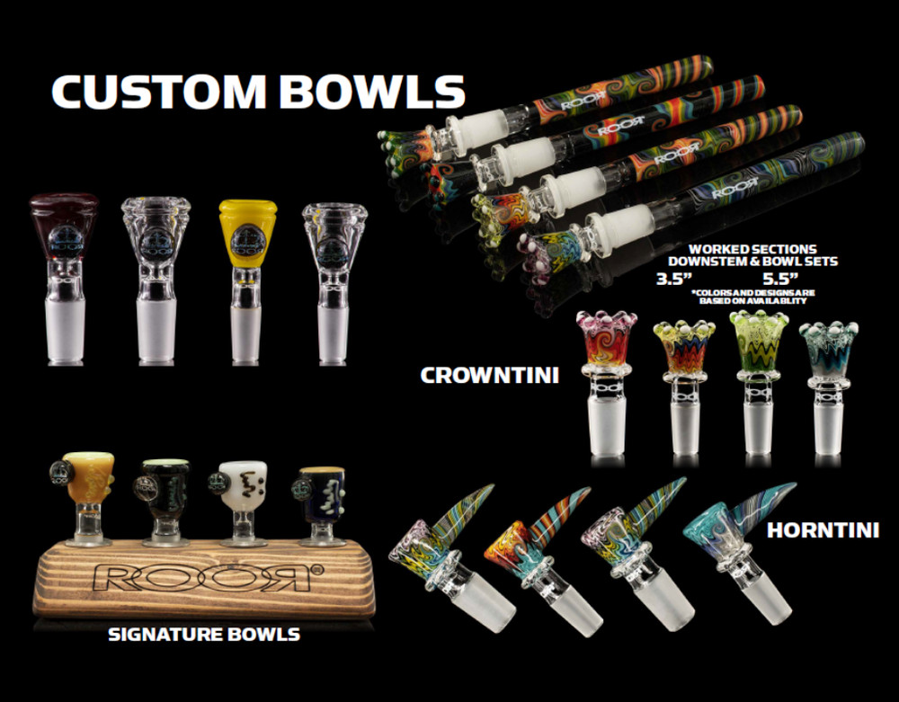 AUTHENTIC Customizable ROOR Water Pipes by Collection - KING BUB Collection!