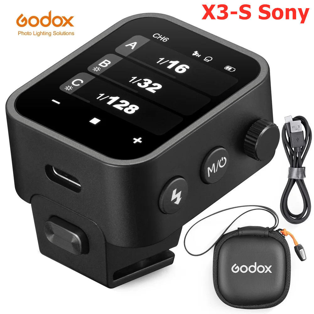 Godox X3 X3-S TTL HSS Wireless Flash Trigger Flash Transmitter for Sony Camera