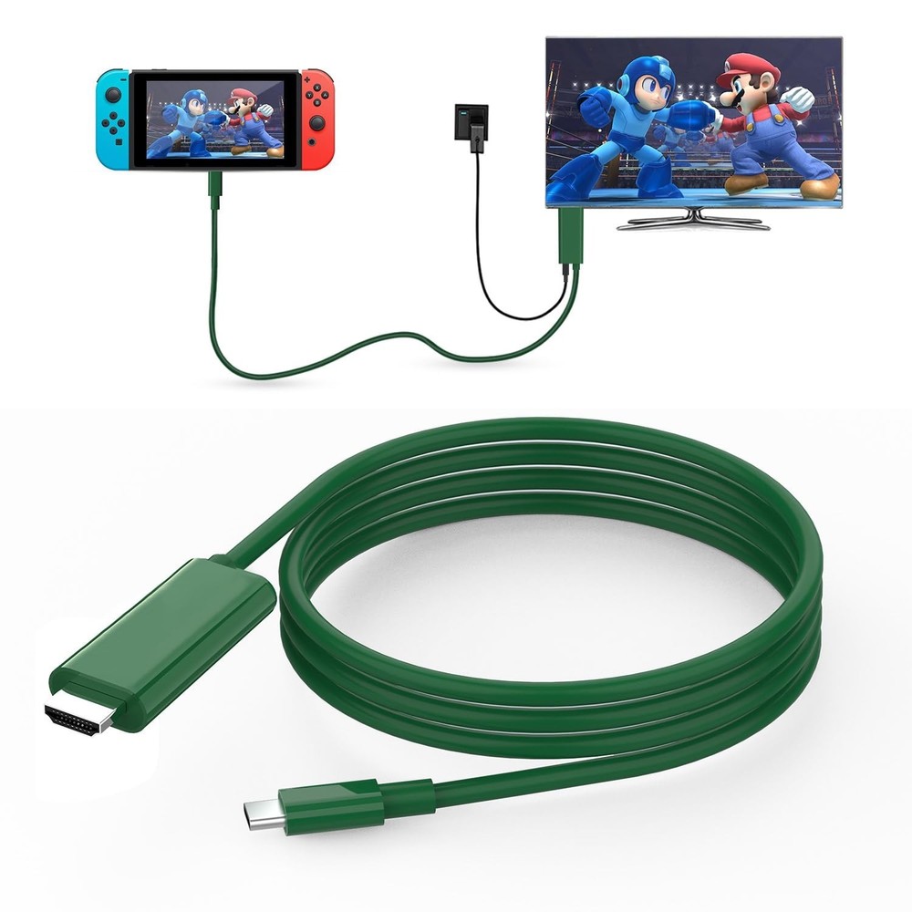 Compact Switch Dock with 100W Charging & Broad Compatibility - Travel-Friendly