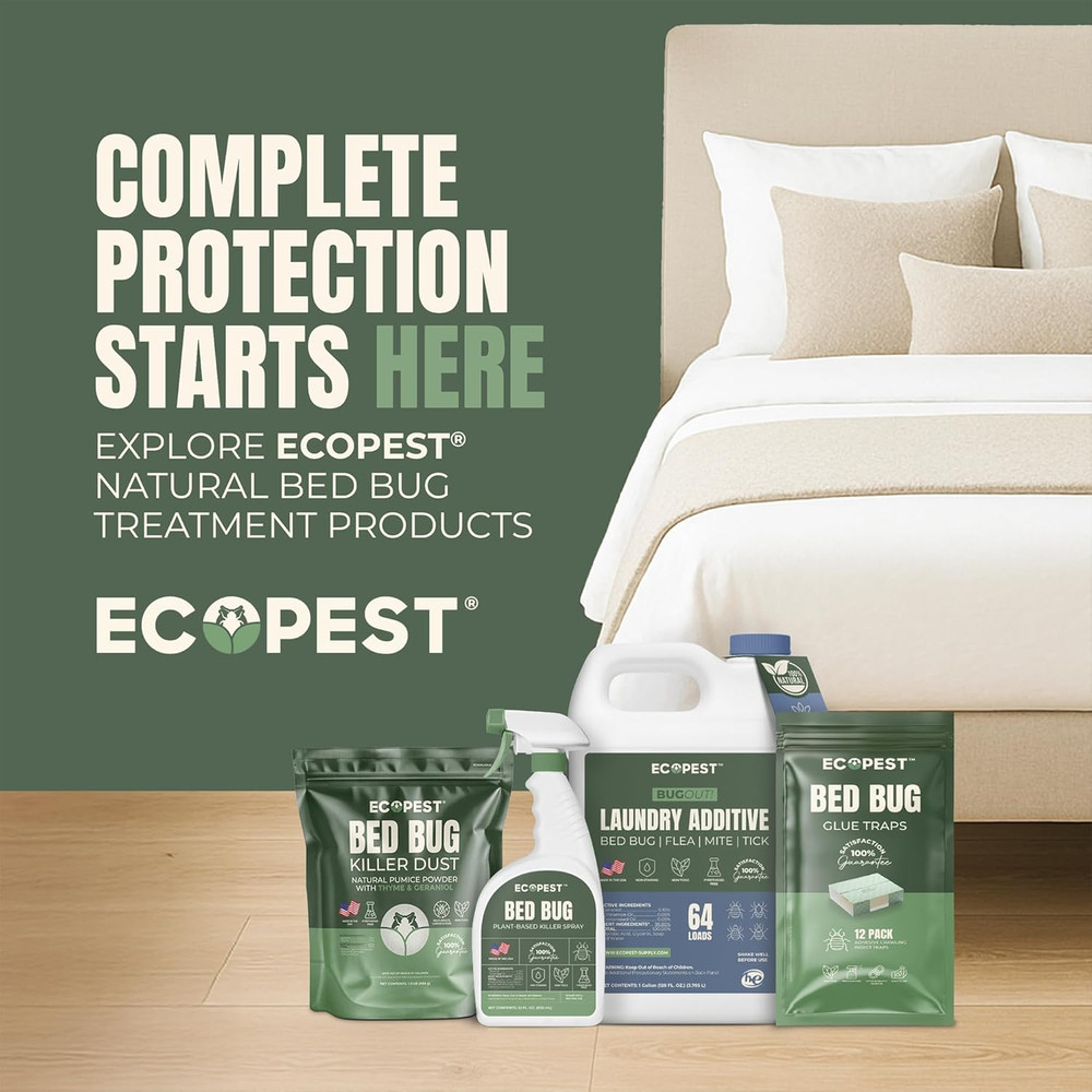 Bed Bug Interceptors – 12 Pack | Bed Bug Blocker (Pro) Interceptor Traps | Insec