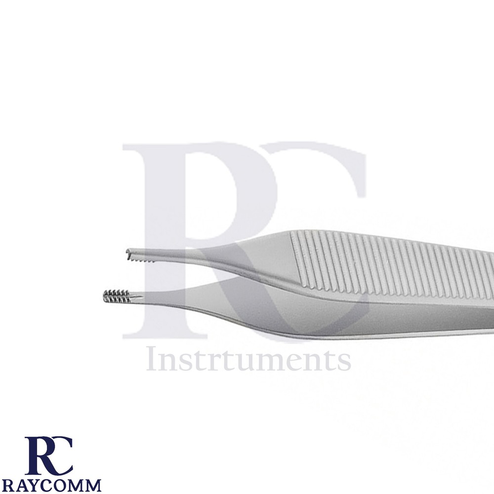 Surgical Adson Brown Tissue Forceps Dressing Dissecting Suturing Tweezers Tools