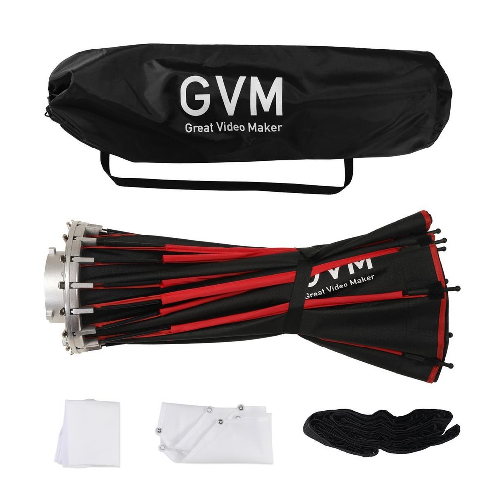 GVM 23.6'' Quick-Open Deep Parabolic Softbox for PRO-SD200B/300B Spotlight