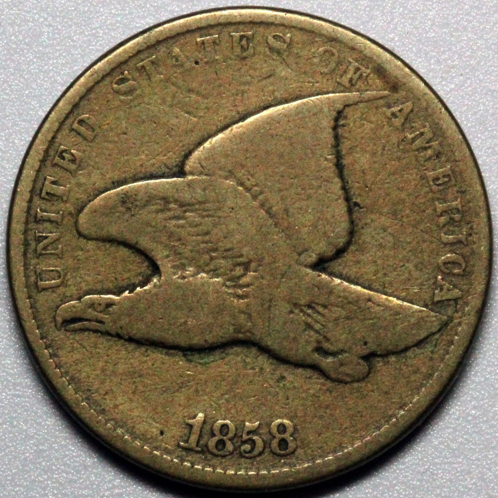 1858 Flying Eagle Cent Sm Letters                 #A