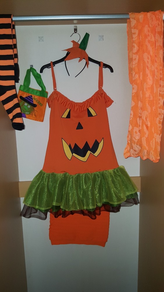 Halloween Pumpkin dress.
