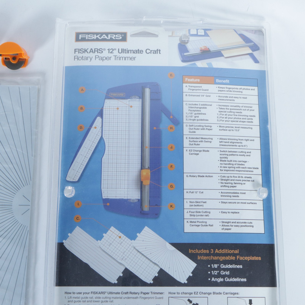 Fiskars Precision Rotary Paper Trimmer w/12” Cuts!