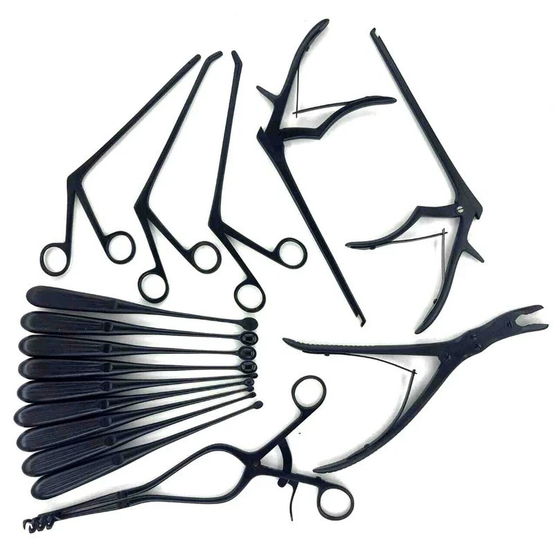 Orthopedic Surgical Kit – Basic Laminectomy Set 16 Pcs Black Coated A+