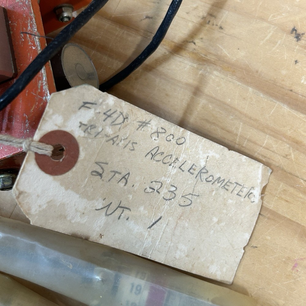 Vintage Statham Amplibridge Tri-Axis Accelerometer A404TC-4 Aircraft Sensor