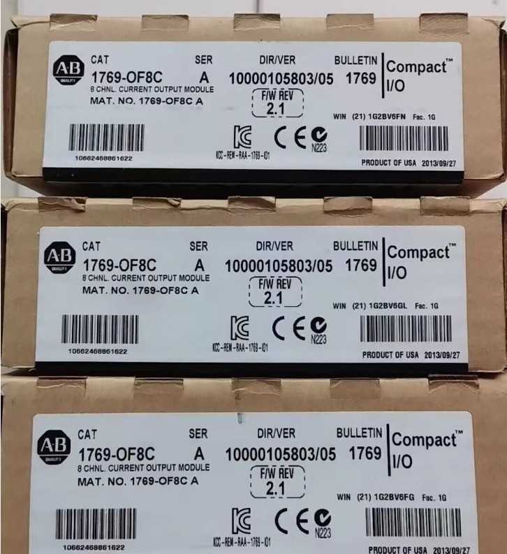 AB 1769-OF8C /A CompactLogix 8-Ch Analog Output Current Module