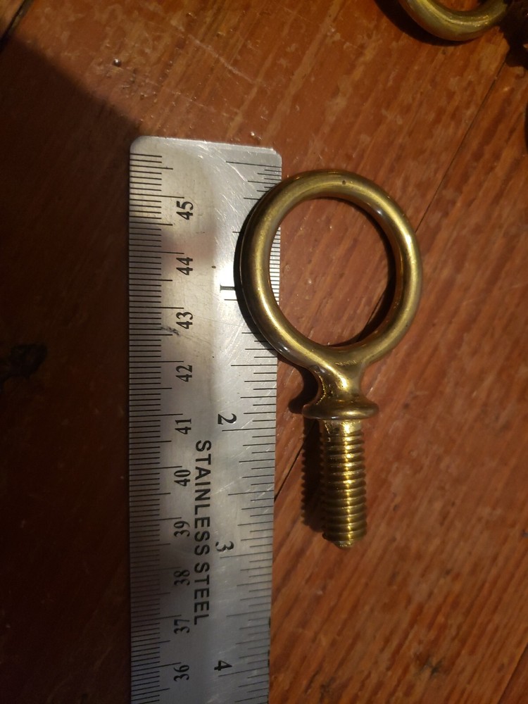 Lot Of Solid Brass Turrets 1 1/8"