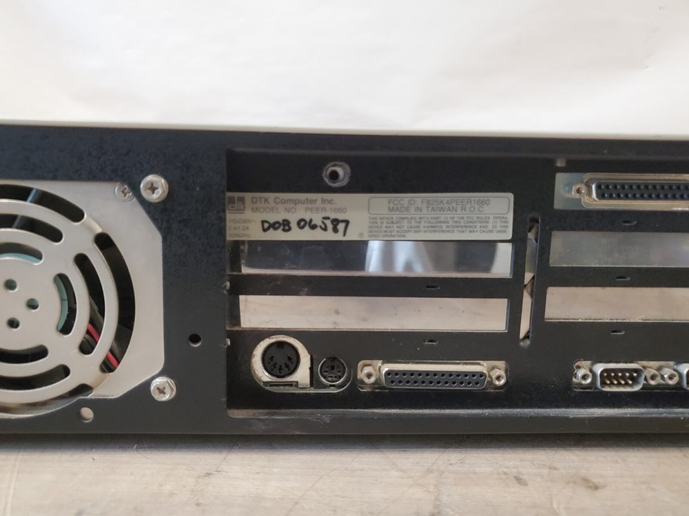 Vintage DTK PEER-1660 Vintage Computer - Boots