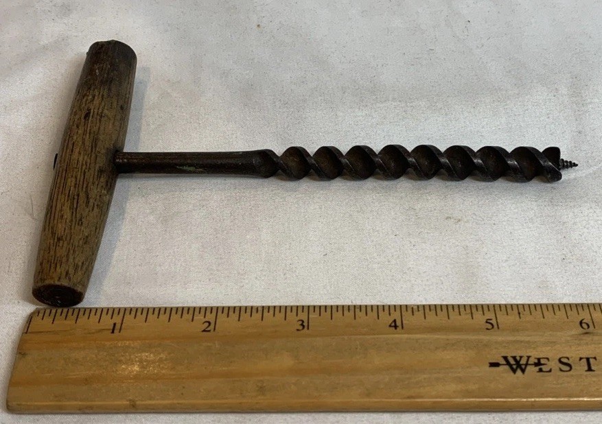 Antique T Handle Drill