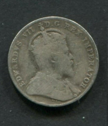 Canada 1903 H Silver 10 cents