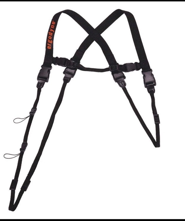 ERGODYNE SQUIDS  3132 Harness,Black, Large