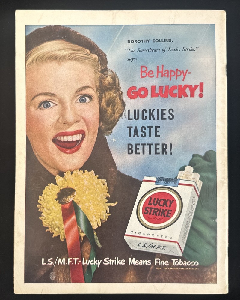 1952 Brooklyn Dodgers World Series Program vs NY Yankees @ Ebbets Field - VG/EX