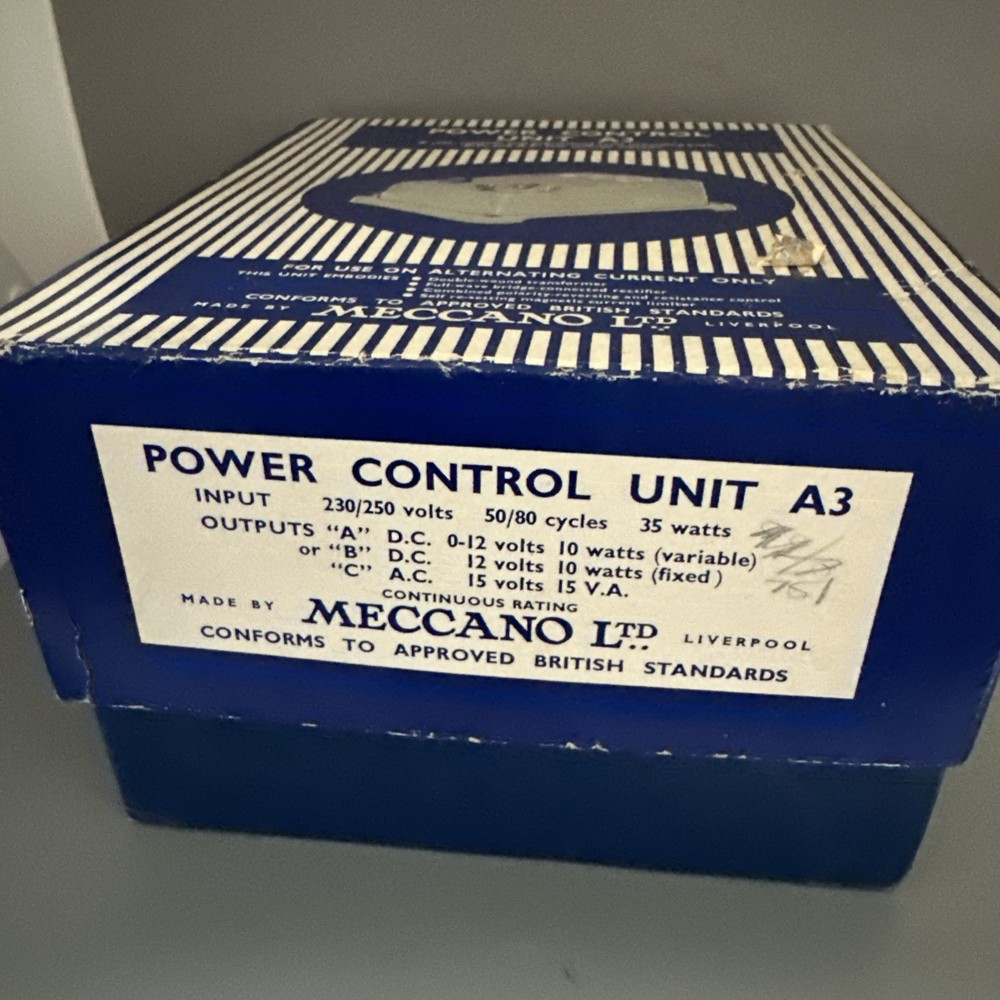 MECCANO POWER CONTROL UNIT A3 Box Only