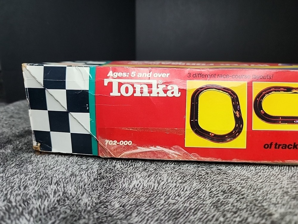 Vintage Tonka Hyper Drivers Hyper-Formance Race Set 1989 READ!