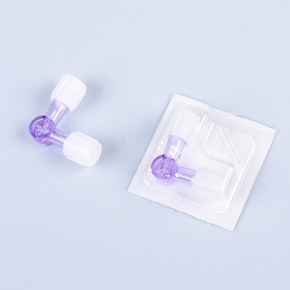 10 PCs 2-Way Stopcock Luer Lock Connection Adapter