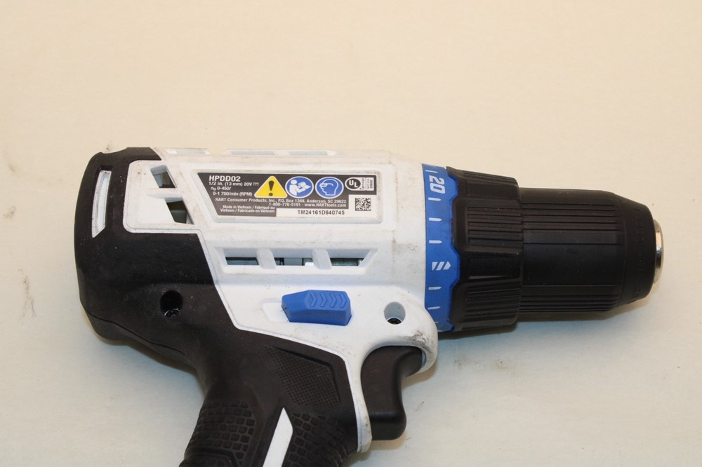 HART HPDD02 20V MAX Cordless 3/8" Drill/Driver Tool Only