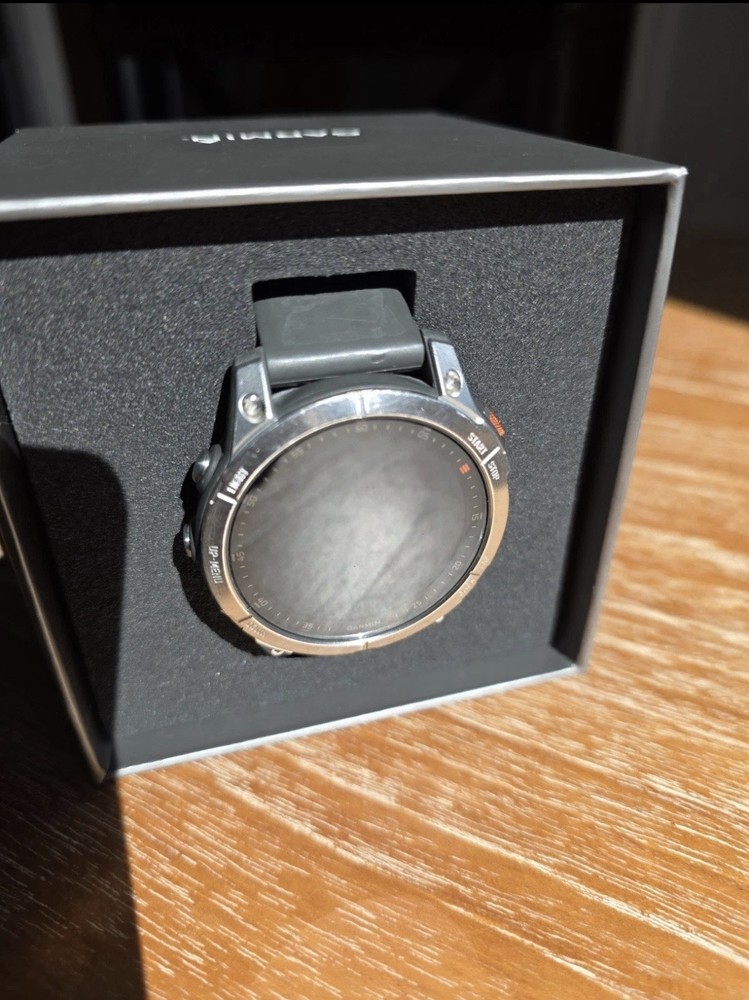 Garmin Epix Gen 2 Smartwatch Silver with 2 Straps & Charging Cable