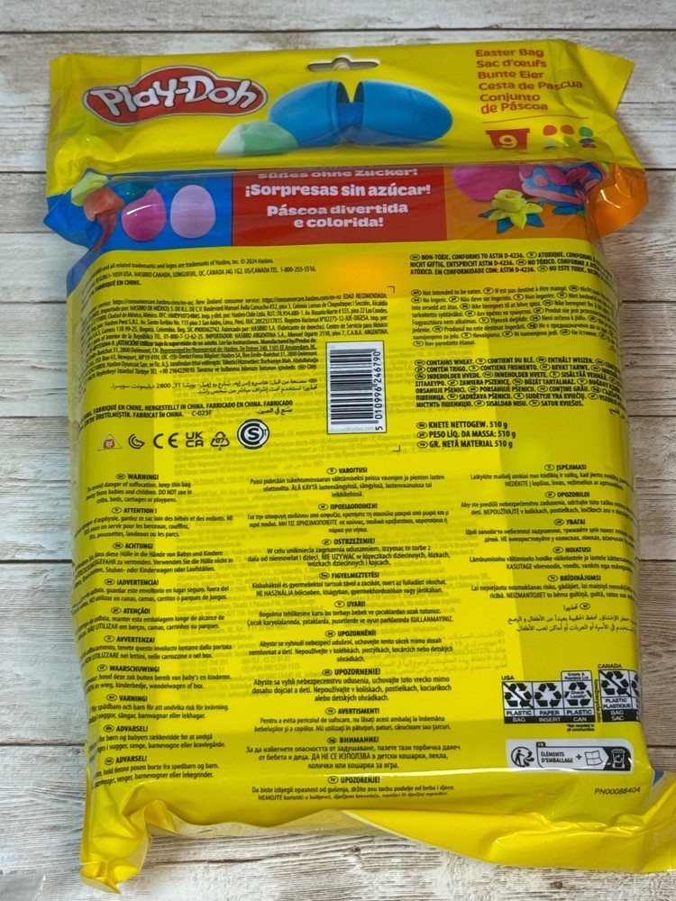 Play-Doh Easter Eggs Bag 9 Pack New