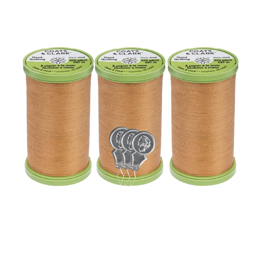 Coats & Clark Hand Quilting Sewing Thread Cotton Covered Polyester 325 Yards ...
