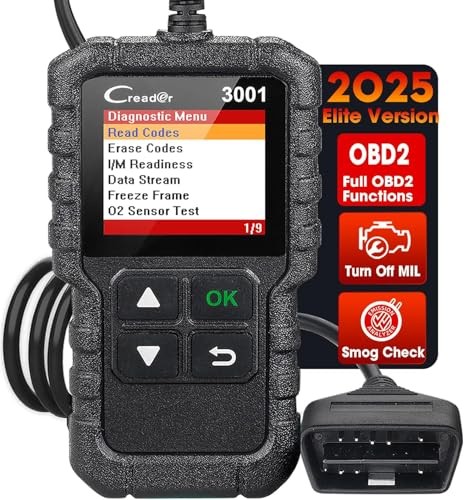 Launch Creader 3001 Obd2 Scanner, Engine Fault Code Reader Mode 6 Can