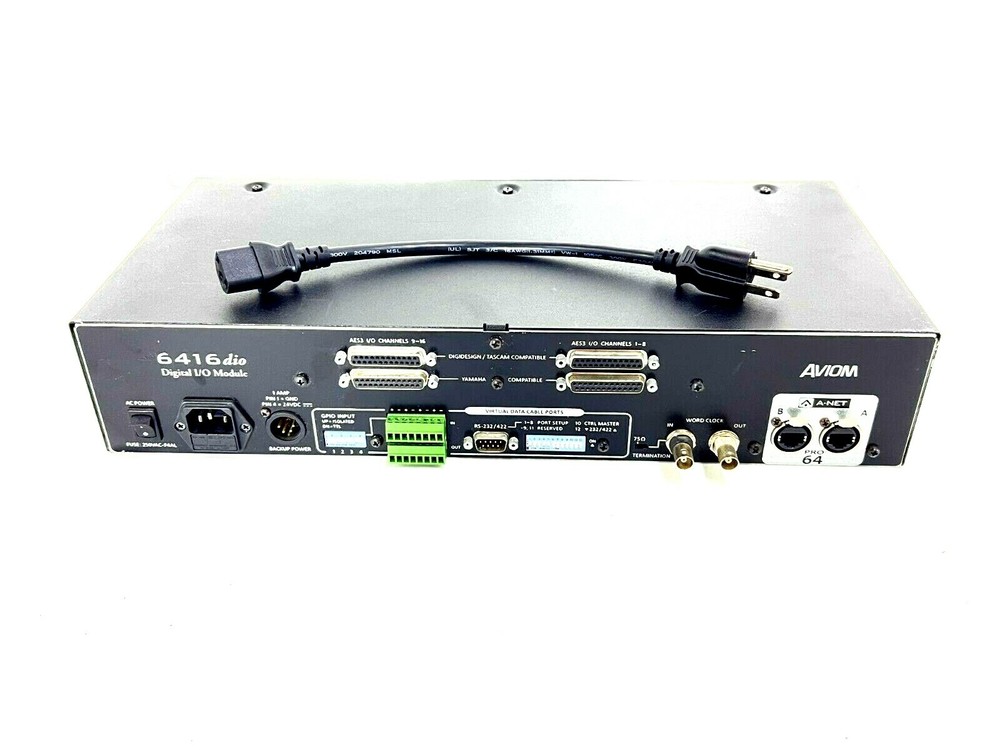 Aviom 6416 DIO 16 CH Digital 1/O Module #3868 (One)