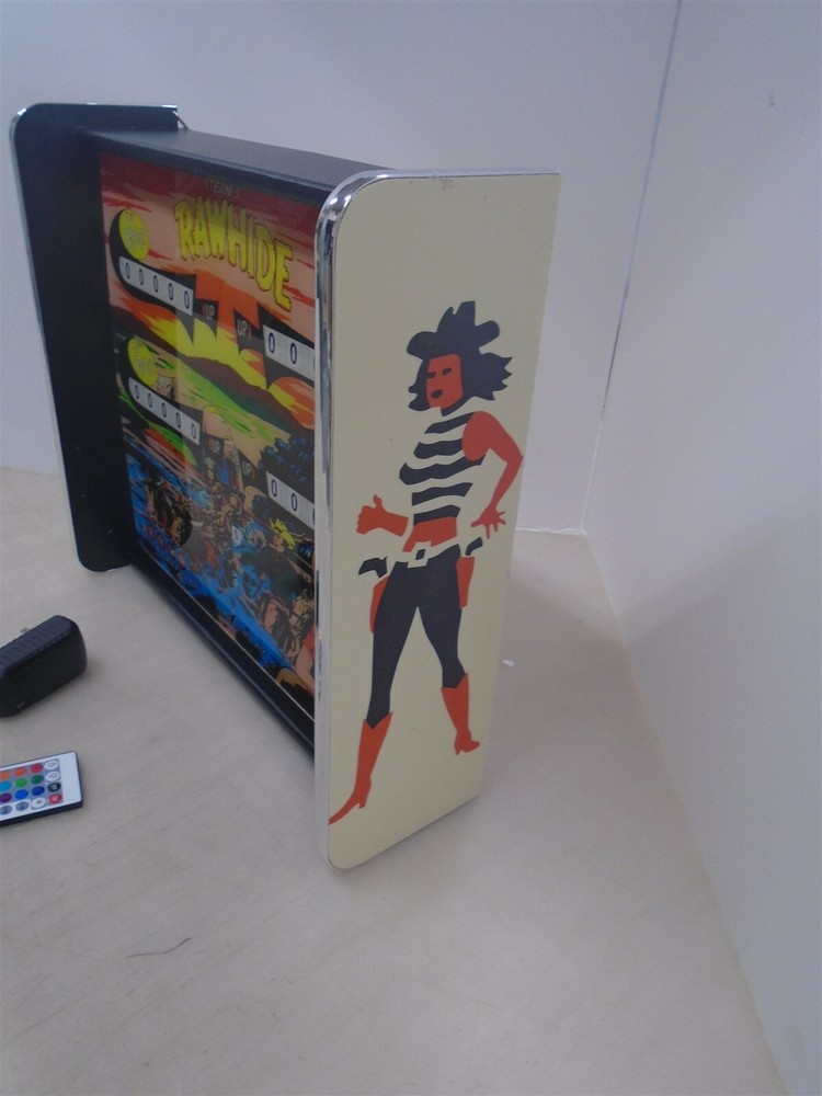 Stern Rawhide Pinball Head LED Display light box