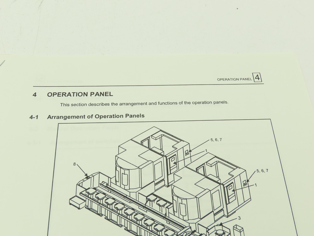 Mazak H963SA0084E Operating Manual for FMS Controller Ver E (2002)
